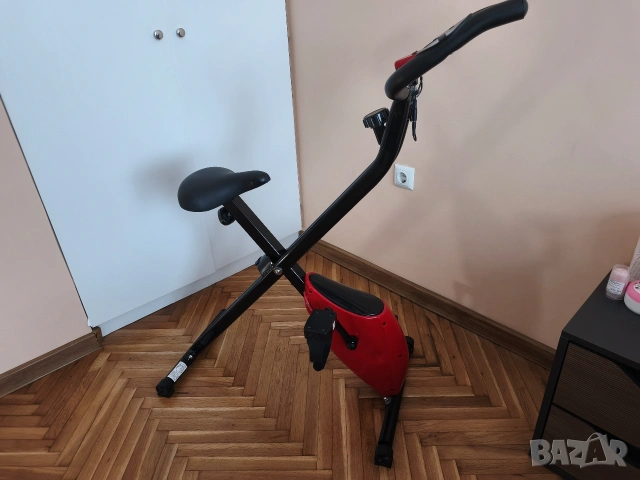 магнитен велотренажор X-bike с измерване на пулс