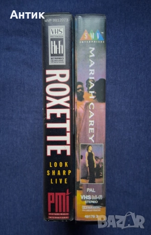 Видеокасети VHS Роксет Марая Кери Мадона, снимка 5 - Други жанрове - 52679412