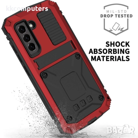 Samsung Galaxy S21 FE 5G R-Just Удароустойчив/Водоустойчив Калъф 360 Градуса Защита и Протектор, 45 , снимка 9 - Калъфи, кейсове - 52818322