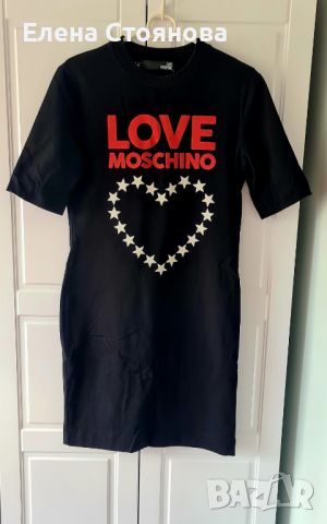 Ракля тениска Love Moschino , снимка 1 - Рокли - 45606894