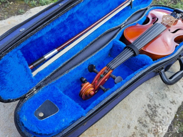 Цигулка BANKERI Северна Кореа, снимка 15 - Струнни инструменти - 53844188