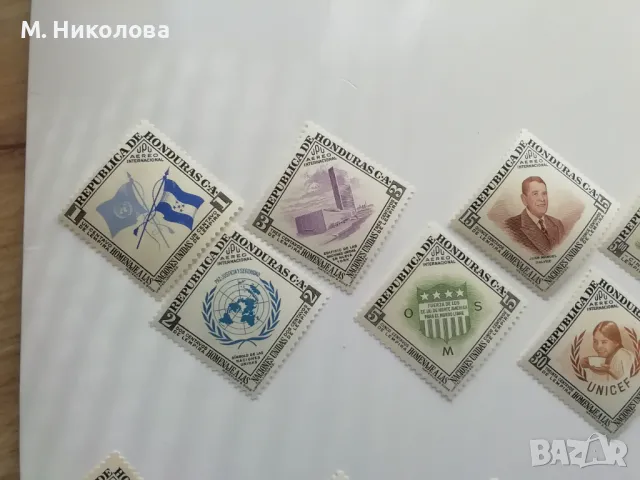 Хондурас 1953, снимка 5 - Филателия - 47018116