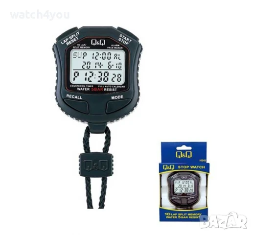 НОВ ХРОНОМЕТЪР CASIO HS-80TW-1EF Q&Q HS45J.ПРОФЕСИОНАЛНИ ХРОНОМЕТРИ КАСИО.HRONOMETAR CASI СЕКУНДОМЕР, снимка 7 - Други - 35541941