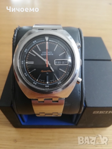 Seiko 5 Sports Speed-Timer Chronograph 7017-6040, снимка 4 - Антикварни и старинни предмети - 52538852