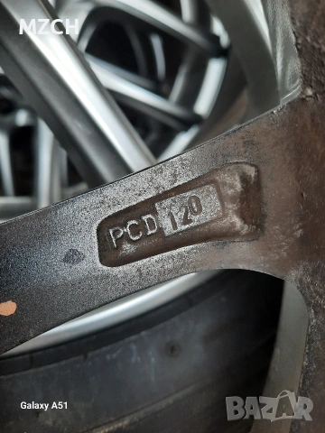 ляти джанти с гуми 5×120,17цола , снимка 12 - Гуми и джанти - 54126293