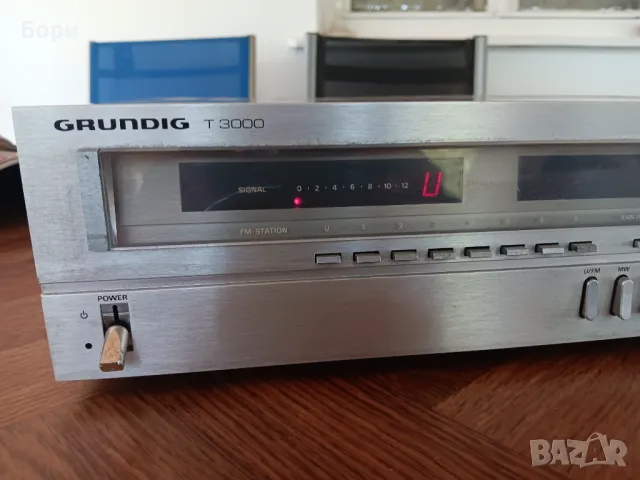 GRUNDIG T 3000 Стерео Тунер, снимка 3 - Радиокасетофони, транзистори - 46956391