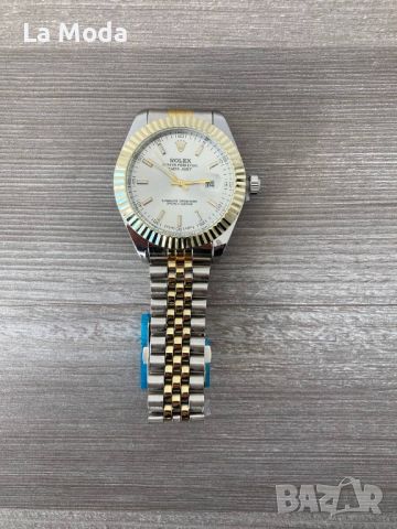 Часовник Rolex Datejust бял , снимка 2 - Мъжки - 46113561