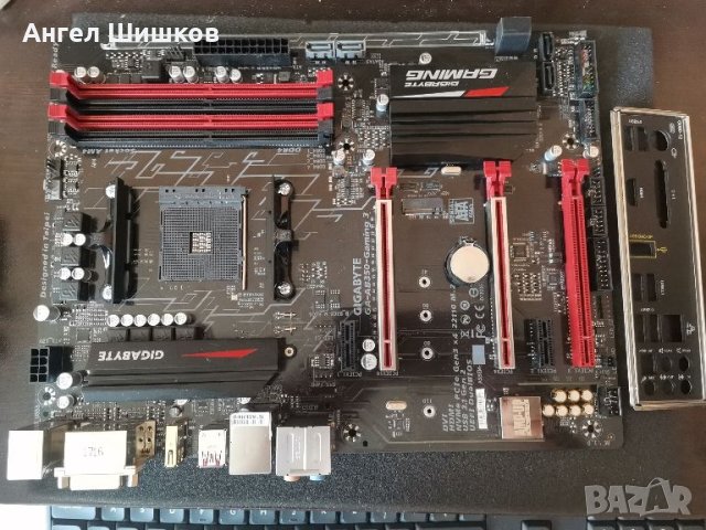 Дънна платка B350 Gigabyte GA-AB350-Gaming 3 Socket AM4, снимка 1 - Дънни платки - 35037791