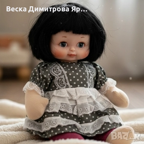 Cufan Baby Doll – Мека кукла с текстилно тяло – Перфектен подарък за малки принцеси, снимка 5 - Кукли - 52866982