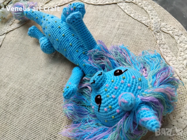 Плетена играчка / Дракон Сису , снимка 5 - Колекции - 50731062