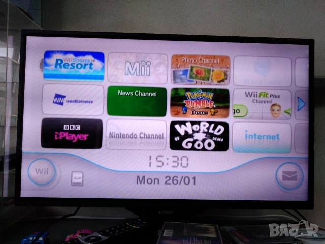 Nintendo Wii пълен комплект, снимка 4 - Nintendo конзоли - 53244039