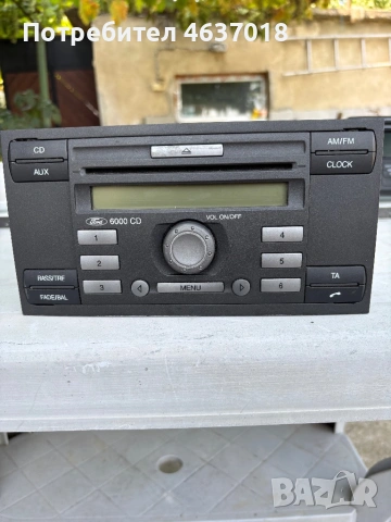 Оригинално радио за Ford Focus / Fiesta / Transit 