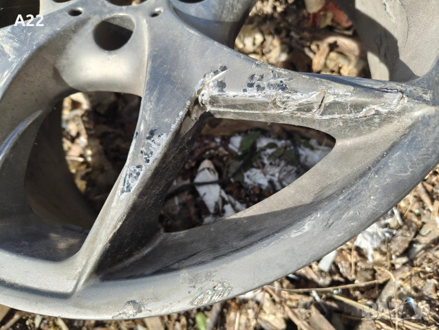 1бр. джанта БМВ х5 е70 X5 e70 19 цола 10j, снимка 4 - Гуми и джанти - 53678309