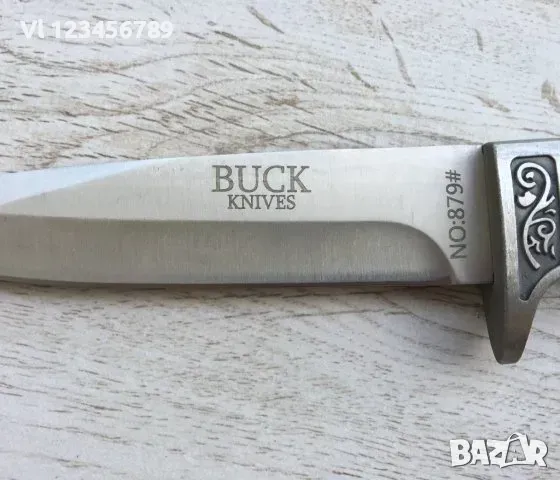 Ловен нож BUCK CLASSIC 879 , 5CR13Моv, 155x280 mm, снимка 2 - Ножове - 49212281