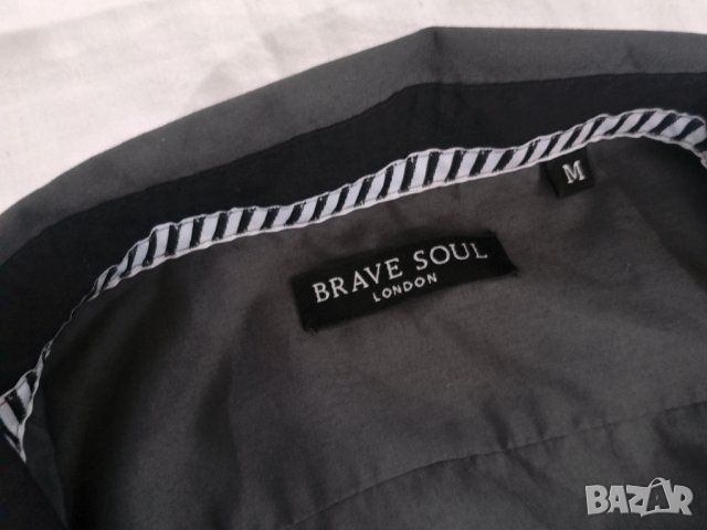 🏷️ Brave Soul London / M* / мъжка риза, снимка 10 - Ризи - 46812450