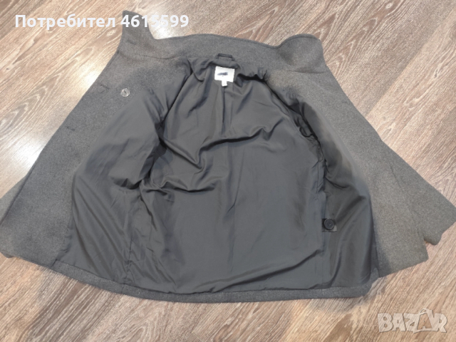 сиво палто на H&M, снимка 10 - Палта, манта - 53939605