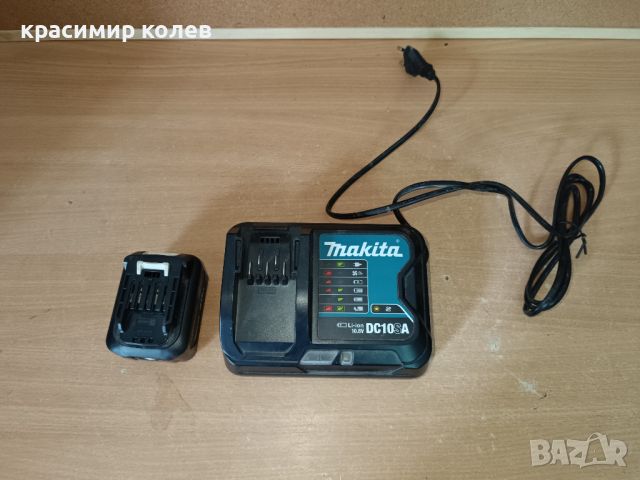 батерия и зарядно на "MAKITA"/10,8V/, снимка 1 - Други инструменти - 46204550