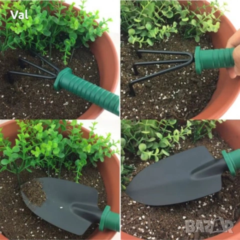 Комплект градински инструменти 5 в 1 с куфар – всичко необходимо за засаждане и поддръжка, снимка 11 - Градински инструменти - 53051445