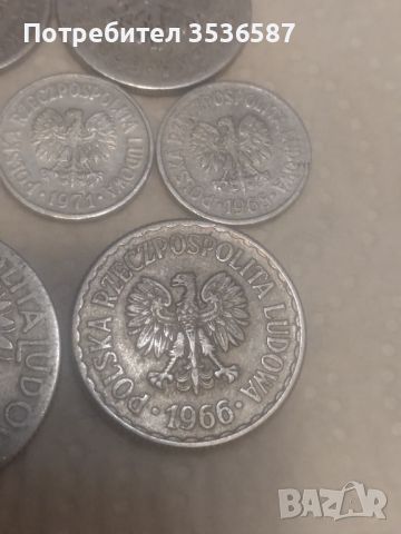 5 злоти 1959,50 гроша 1949,10 гроша 1968,71,92.20 гроша 1949,1 злота 1966., снимка 16 - Нумизматика и бонистика - 45830106