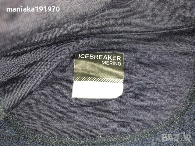 Icebreaker Men's Descender Long Sleeve Zip Jacket (XXL) мъжко яке, снимка 9 - Спортни дрехи, екипи - 50369802