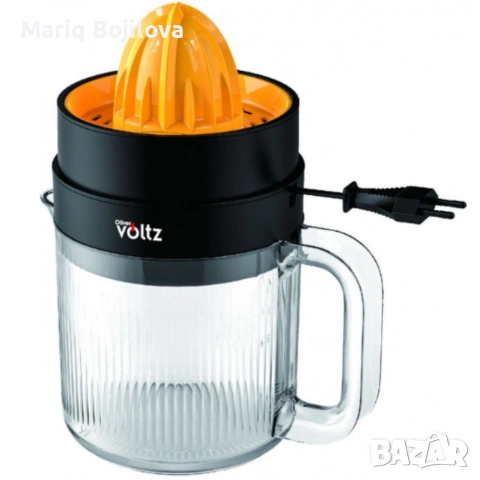 Електрическа цитрус преса 1.2L Oliver Voltz OV51164A – идеална за бързо приготвяне на пресен сок, снимка 6 - Сокоизстисквачки и цитрус преси - 53712296