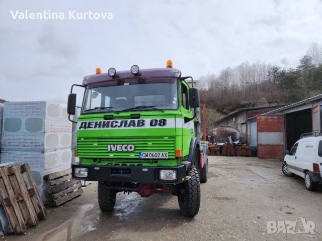 Iveco. 4x4 Magerus Камион в движение с документи