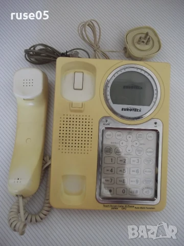 Телефон "EUROTEL - KX-T20TCID", снимка 5 - Други - 51238360
