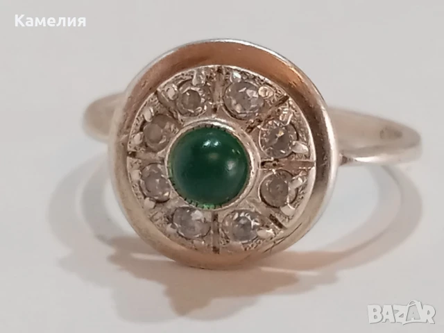 Руско сребро , снимка 2 - Пръстени - 51316595