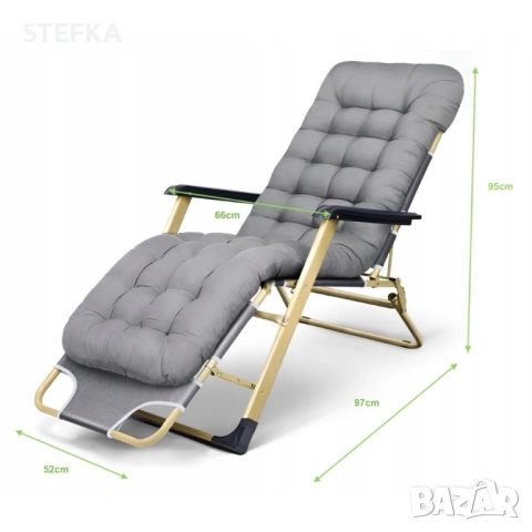 Шезлонг 69€, снимка 4 - Градински мебели, декорация  - 54168576