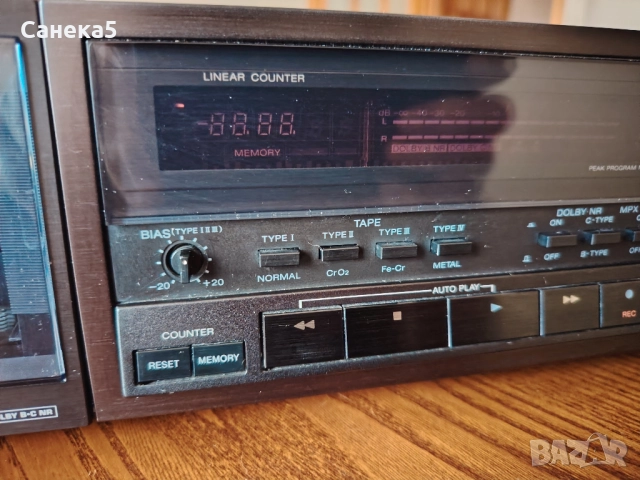 SONY TC-K 555es, снимка 3 - Ресийвъри, усилватели, смесителни пултове - 42484250