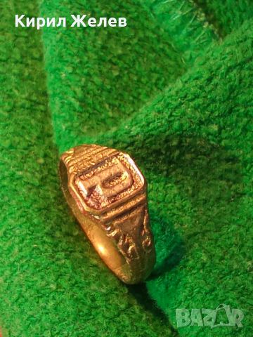 Старинен пръстен сачан над стогодишен -60301, снимка 8 - Други ценни предмети - 28898709