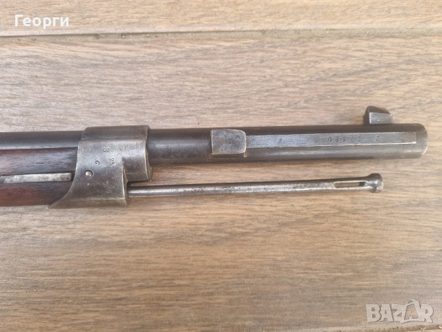 Стара пушка Гра 1874г, снимка 5 - Антикварни и старинни предмети - 53897443