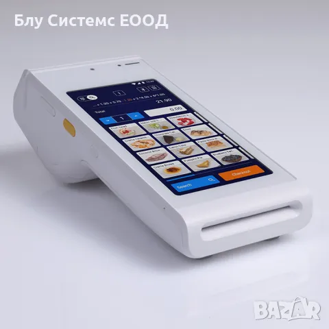 Касов апарат и POS терминал BlueCash 50 с Android OS, снимка 5 - Друго търговско оборудване - 47631911