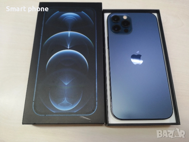 Iphone 12 Pro Pacific Blue-256gb /100 %Battery health , снимка 5 - Apple iPhone - 51811006