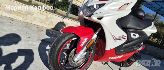 Скутер Yamaha Aerox 50 кубика, снимка 3 - Мотоциклети и мототехника - 53857413
