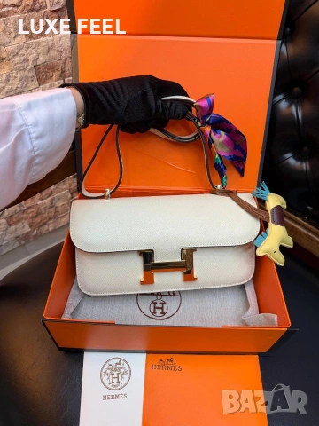 Hermes ⚜️ Естествена Кожа , снимка 6 - Чанти - 53622987