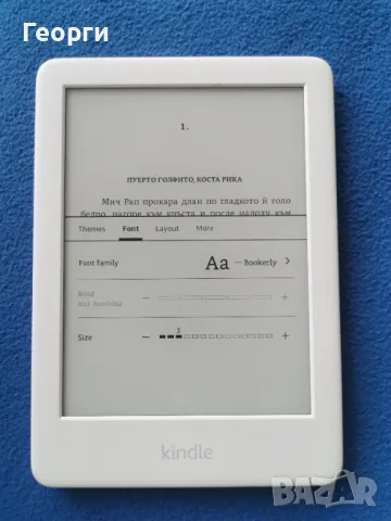 Kindle 10 Generation с подсветка, снимка 5 - Електронни четци - 47250378