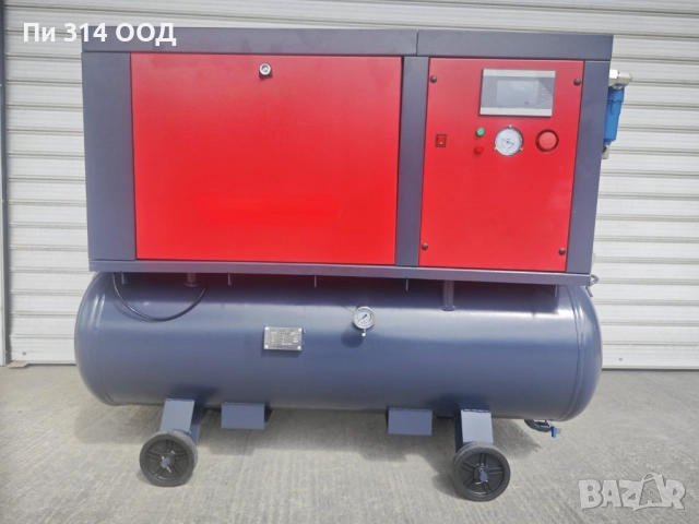 Винтов компресор с променлива честота и изсушител, снимка 15 - Компресори - 51678364