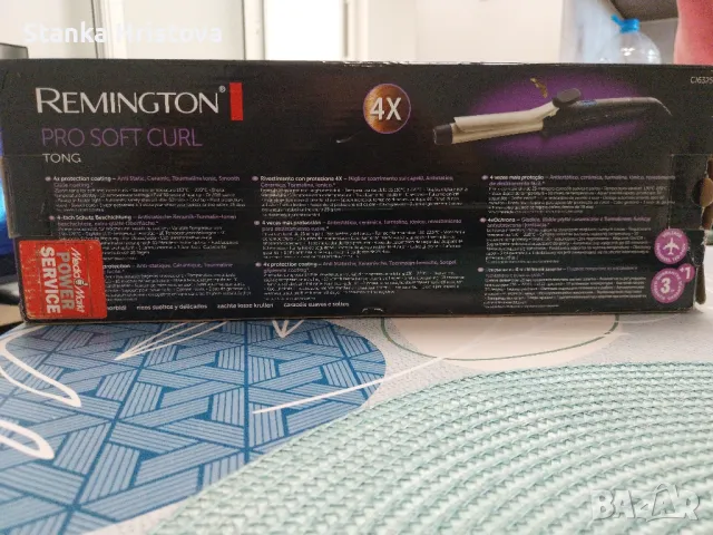 Маша Remington Pro Soft Curl., снимка 5 - Маши за коса - 48043226