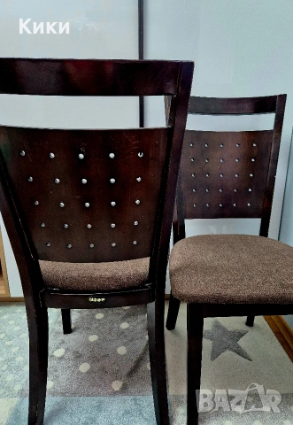 Дървени трапезни столове, снимка 3 - Столове - 53778602