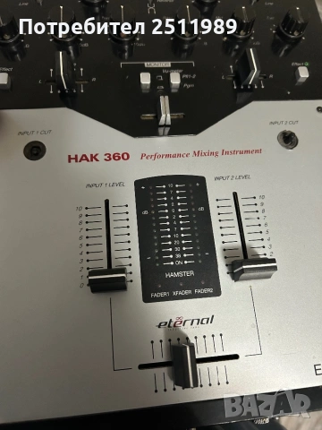 Dj Миксер Ecler Hak 360, снимка 3 - Ресийвъри, усилватели, смесителни пултове - 53526963
