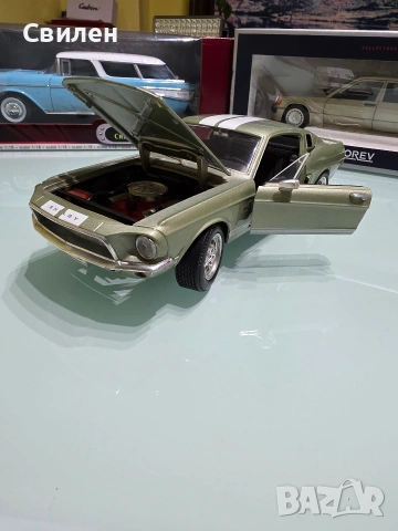 Ford shelby gt500 1968 (1:18), снимка 7 - Колекции - 53938270