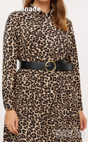 Нова дамска рокля леопардов принт
