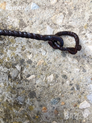 Стара ръчно кована огрибка, снимка 14 - Антикварни и старинни предмети - 51729560