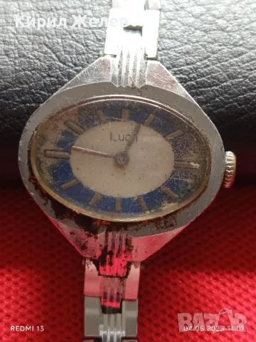 Стар механичен часовник дамски Лъч СССР за части ремонт КОЛЕКЦИЯ 33308