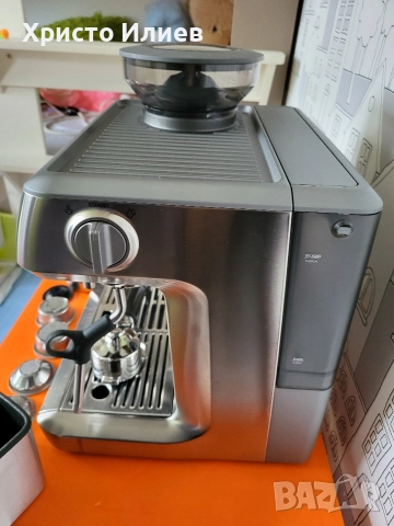 Еспресо машина SAGE Barista Express Кафемашина с кафемелачка, снимка 10 - Кафемашини - 52717370