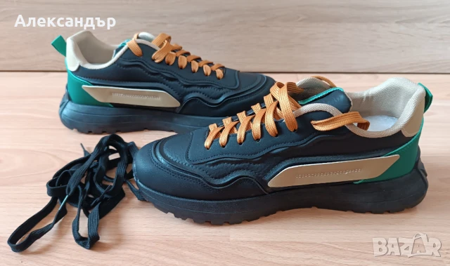 Нови черни маратонки-43 номер, снимка 7 - Маратонки - 51036738