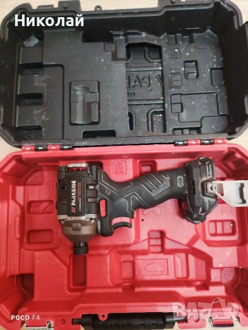 За части/ремонт!Акумулаторен ударен импакт Parkside PDSSAP 20-Li-C3