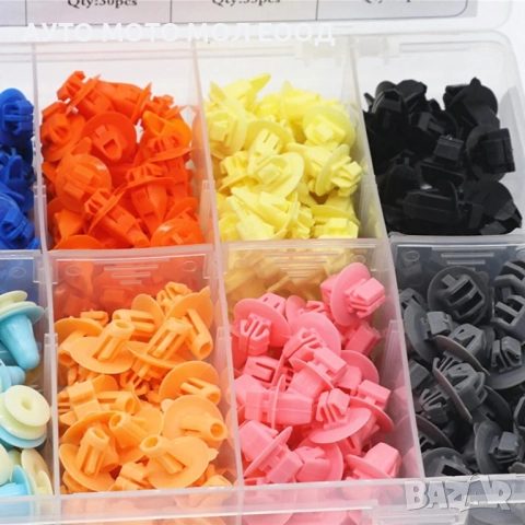 Крепежни елементи и Щипки за TOYOTA кутия - 420 броя, снимка 4 - Аксесоари и консумативи - 46940530