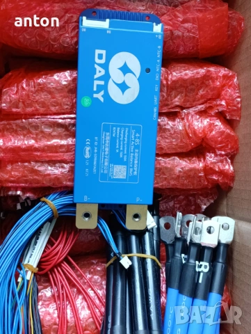 DALY BMS 150A 4s 8s Bluetooth LFP LiFePO4 lithium solar контролер литиева соларна батерия акумулатор, снимка 3 - Друга електроника - 53633027